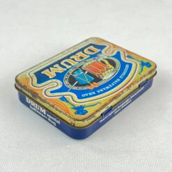 Vintažinė skardinė tabako dėžutė “Drum” 8x11x2,5 cm