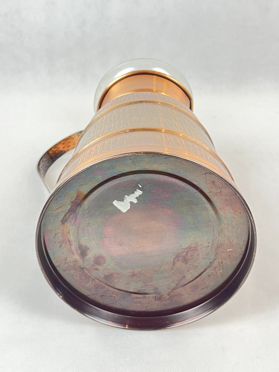 HN0289-metaliniai-indai-11 Varinis ąsotis su plastikiniu įdėklu 22,5x30x38,5 cm