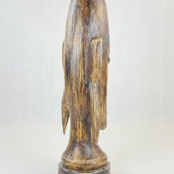 Medinė skulptūra – biustas 13x14x50,5 cm