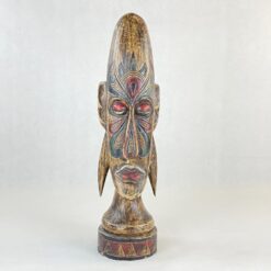 Medinė skulptūra – biustas 13x14x50,5 cm