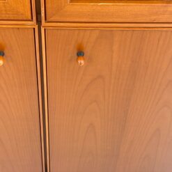 Vintažinė kampinė vitrina 49x103x199 cm