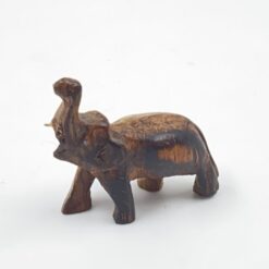 Medinė dramblio statulėlė 1,5×3,5×3 cm