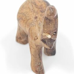 Medinė dramblio statulėlė 1,5×3,5×3 cm