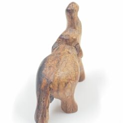 Medinė dramblio statulėlė 1,5×3,5×3 cm