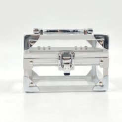 Plastikinis lagaminėlis su metalo rėmu 11x15x12 cm