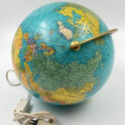 Šviečiantis stalinis gaublys žalvariniu rėmu 30x26x34,5 cm