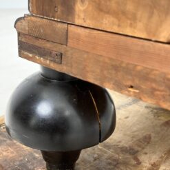 Industrinio stiliaus pilka dviejų durų komoda 53x161x130 cm