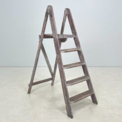 Vintažinės medinės kopėčios 96x50x129 cm