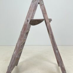 Vintažinės medinės kopėčios 96x50x129 cm