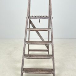 Vintažinės medinės kopėčios 96x50x129 cm