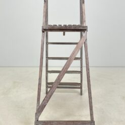 Vintažinės medinės kopėčios 96x50x129 cm