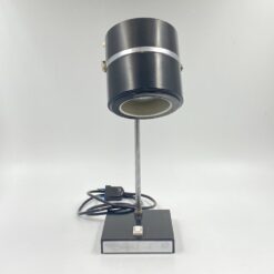 Vintažinis reguliuojamas metalinis stalinis šviestuvas 22(+8)x12(+13)x38 cm