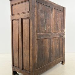 Senovinė ąžuolinė dviejų durų ir dviejų stalčių komoda 61x133x148 cm