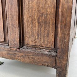 Senovinė ąžuolinė dviejų durų ir dviejų stalčių komoda 61x133x148 cm