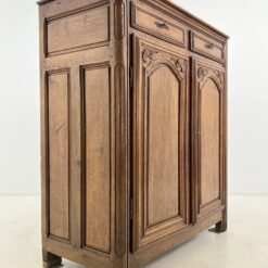 Senovinė ąžuolinė dviejų durų ir dviejų stalčių komoda 61x133x148 cm