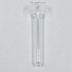 Art deco stiliaus stikliniai stalo įrankių stovai – vazelės 5 vnt. komplektas 3x11x3 cm