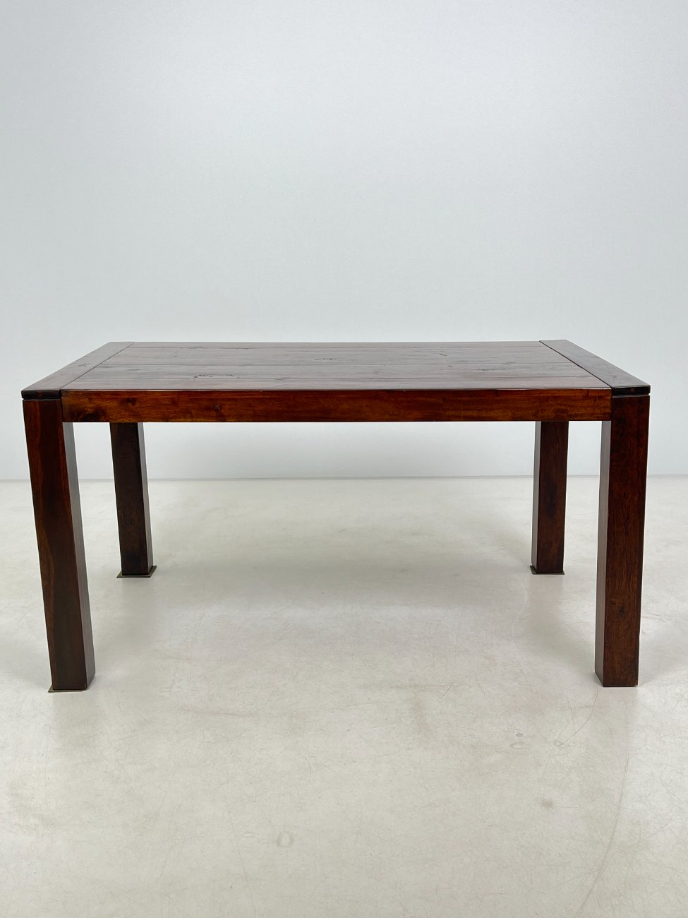 DM0140-stalai-1 Vintažinis medinis valgomojo stalas 90x148x77,5 cm