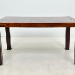 Vintažinis medinis valgomojo stalas 90x148x77,5 cm