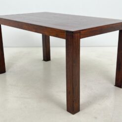 Vintažinis medinis valgomojo stalas 90x148x77,5 cm