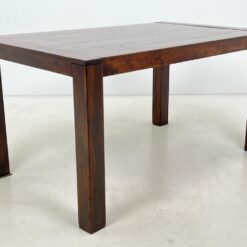 Vintažinis medinis valgomojo stalas 90x148x77,5 cm