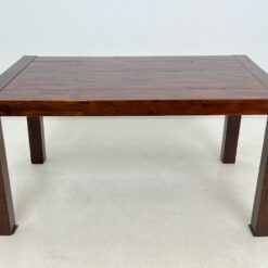 Vintažinis medinis valgomojo stalas 90x148x77,5 cm