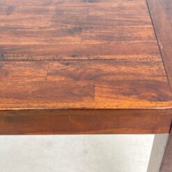 Vintažinis medinis valgomojo stalas 90x148x77,5 cm