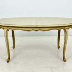 Provanso stiliaus išskleidžiamas medinis valgomojo stalas 98×178(+46)x77 cm