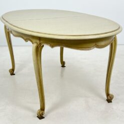 Provanso stiliaus išskleidžiamas medinis valgomojo stalas 98×178(+46)x77 cm