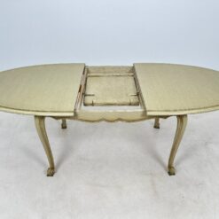 Provanso stiliaus išskleidžiamas medinis valgomojo stalas 98×178(+46)x77 cm