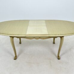 Provanso stiliaus išskleidžiamas medinis valgomojo stalas 98×178(+46)x77 cm