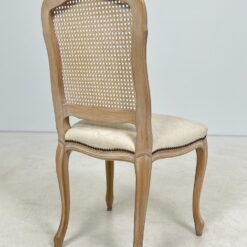 Medinės kėdės su gobelenu ir ratanu 2 vnt. komplektas 47x50x99 cm, 48 cm