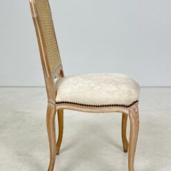 Medinės kėdės su gobelenu ir ratanu 2 vnt. komplektas 47x50x99 cm, 48 cm