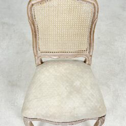 Medinės kėdės su gobelenu ir ratanu 2 vnt. komplektas 47x50x99 cm, 48 cm