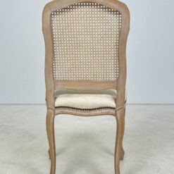 Medinės kėdės su gobelenu ir ratanu 2 vnt. komplektas 47x50x99 cm, 48 cm