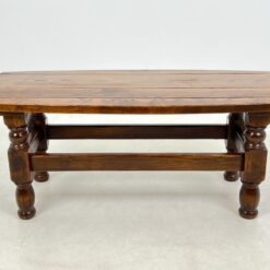 Ąžuolinis pailgas staliukas 57x122x50,5 cm