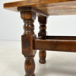 Ąžuolinis pailgas staliukas 57x122x50,5 cm