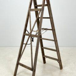 Vintažinės medinės kopėčios 96x48x151,5 cm