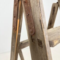 Vintažinės medinės kopėčios 96x48x151,5 cm
