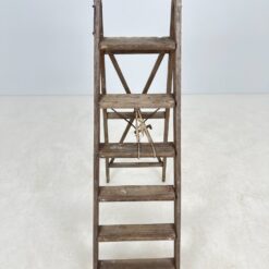 Vintažinės medinės kopėčios 96x48x151,5 cm