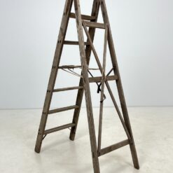 Vintažinės medinės kopėčios 96x48x151,5 cm