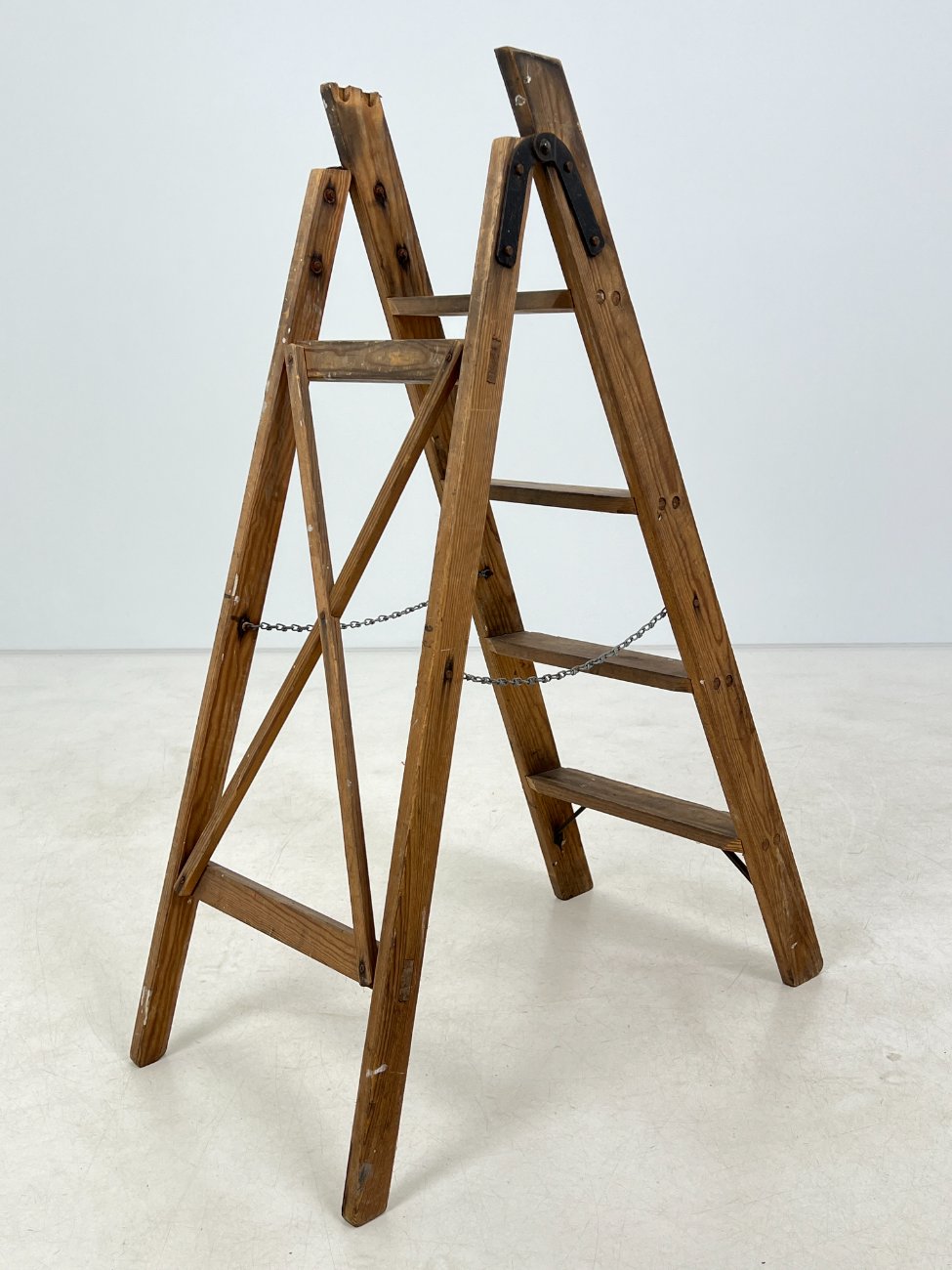 HF0400-irankiai-prietaisai-10 Vintažinės kopėčios 80x43x111 cm