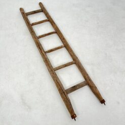 Senovinės įsmeigiamos pušies medžio kopėčios 7x44x200 cm