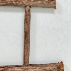 Senovinės medinės kopėčios 5x32x202 cm