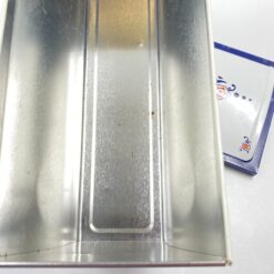 Vintažinė skardinė dėžutė “Leksands” 12,5×12,5×14,5 cm