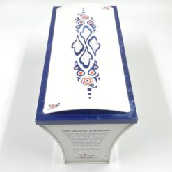 Vintažinė skardinė dėžutė “Leksands” 12,5×12,5×14,5 cm