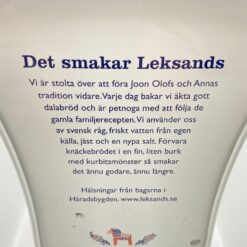 Vintažinė skardinė dėžutė “Leksands” 12,5×12,5×14,5 cm