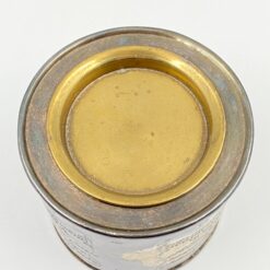 Vintažinė metalinė arbatos dėžutė 11,5×11,5×10,5 cm