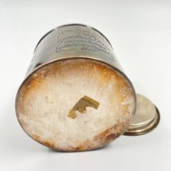 Vintažinė metalinė arbatos dėžutė 11,5×11,5×10,5 cm