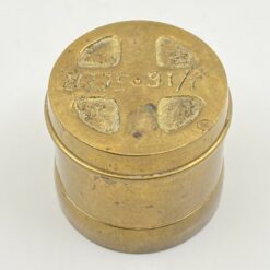 Žalvarinė 1/16 seer matavimo taurelė 5x5x4,5 cm