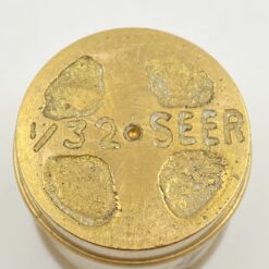 Žalvarinė 1/32 seer matavimo taurelė 3,5×3,5×4 cm